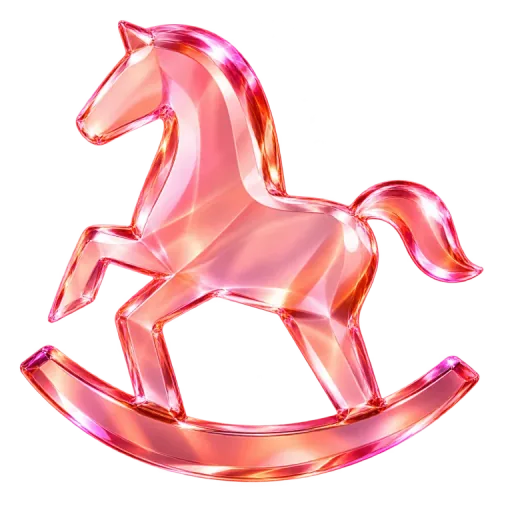HappyHorse 1.1 3D emblem
