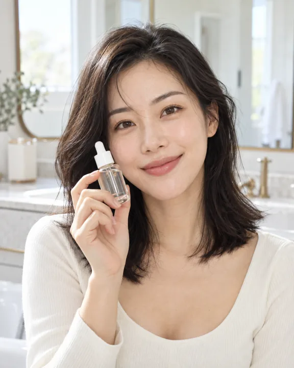 Portrait of Lin Yuwen, a fictional example influencer